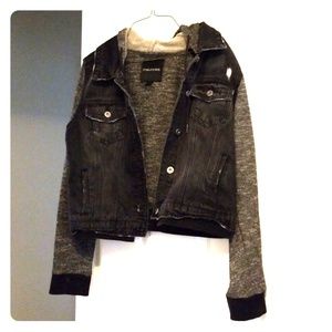 Denim&cloth jacket